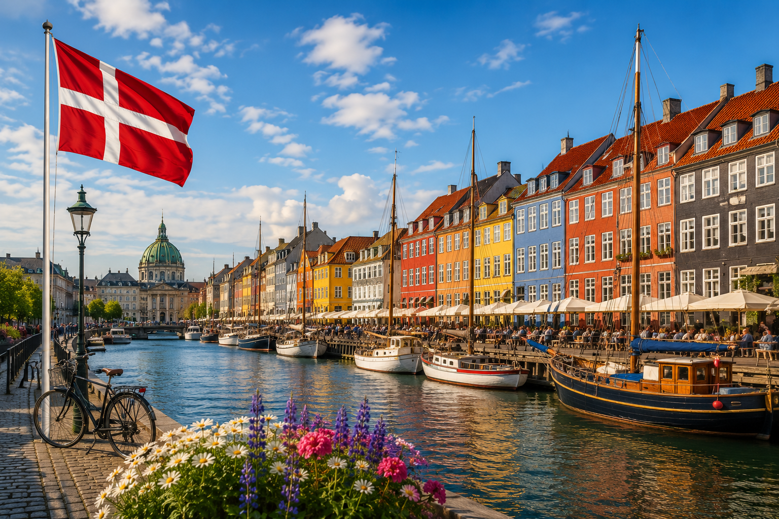 Rejsebillede af Danmark
